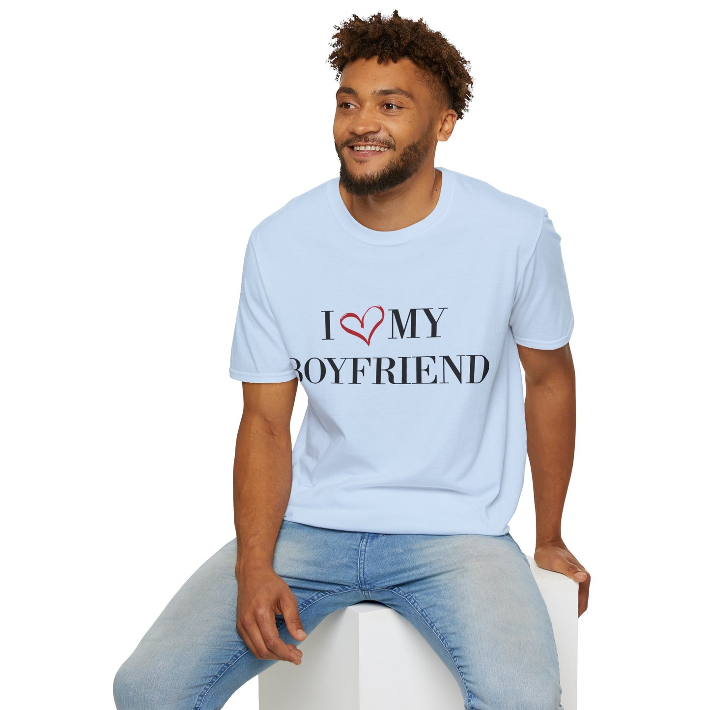 'I love my boyfriend' Softstyle T-Shirt