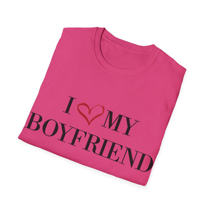 'I love my boyfriend' Softstyle T-Shirt