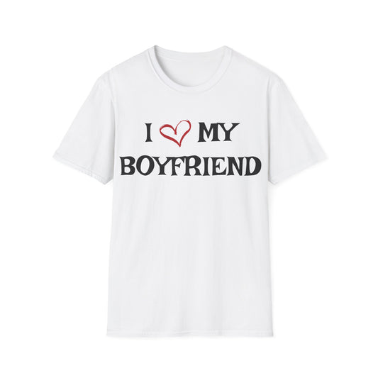 'I love my boyfriend' Softstyle T-Shirt