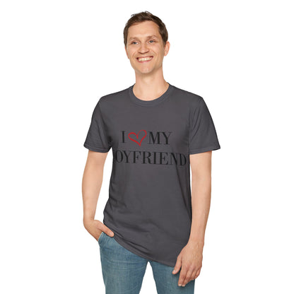 'I love my boyfriend' Softstyle T-Shirt