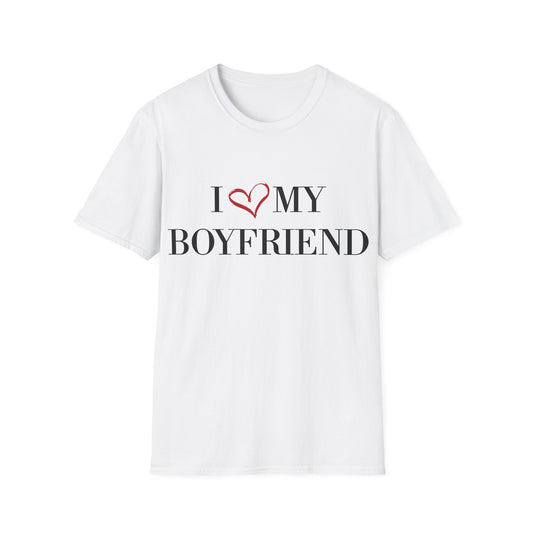'I love my boyfriend' Softstyle T-Shirt