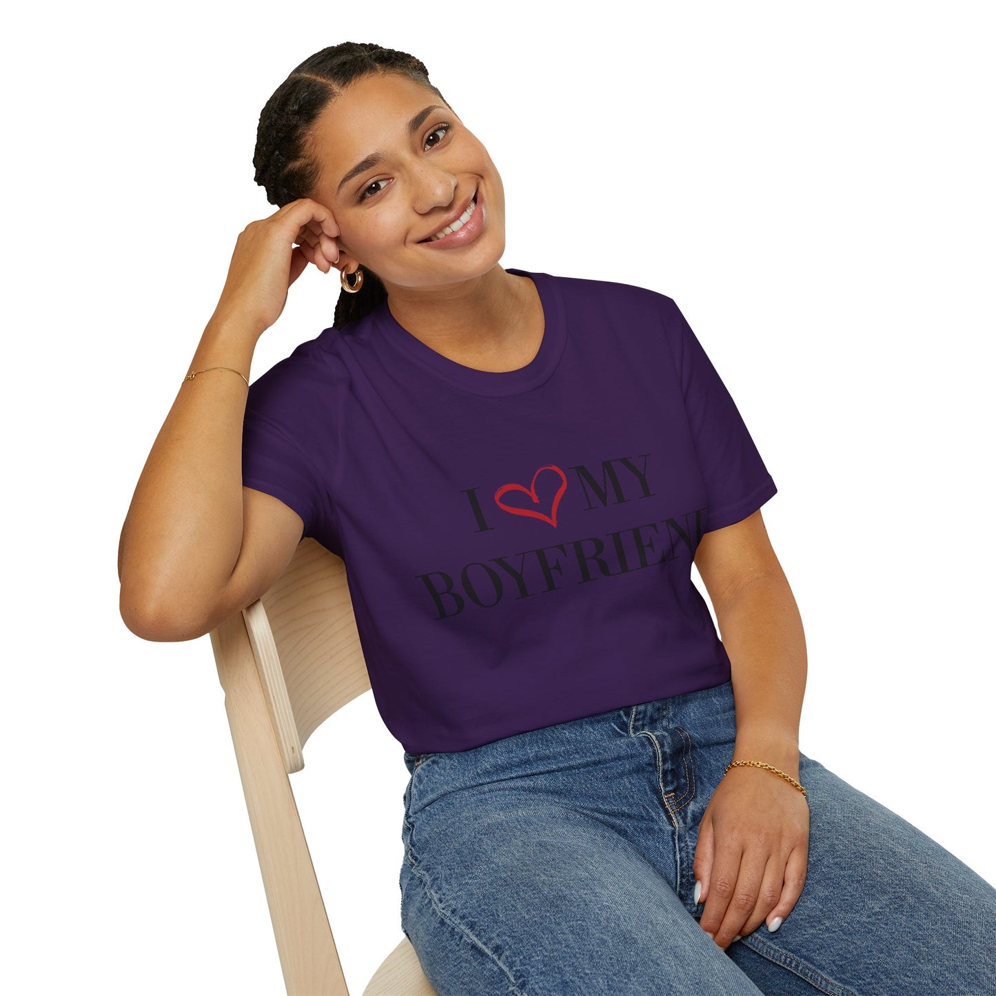 'I love my boyfriend' Softstyle T-Shirt