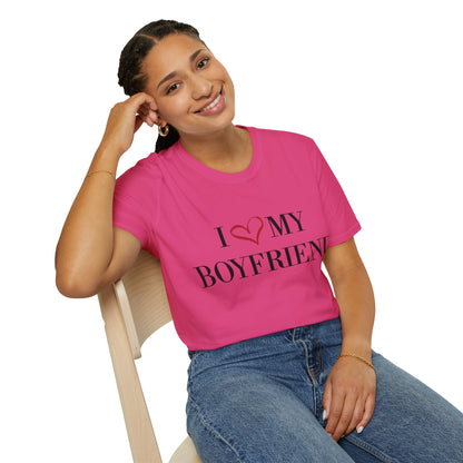 'I love my boyfriend' Softstyle T-Shirt