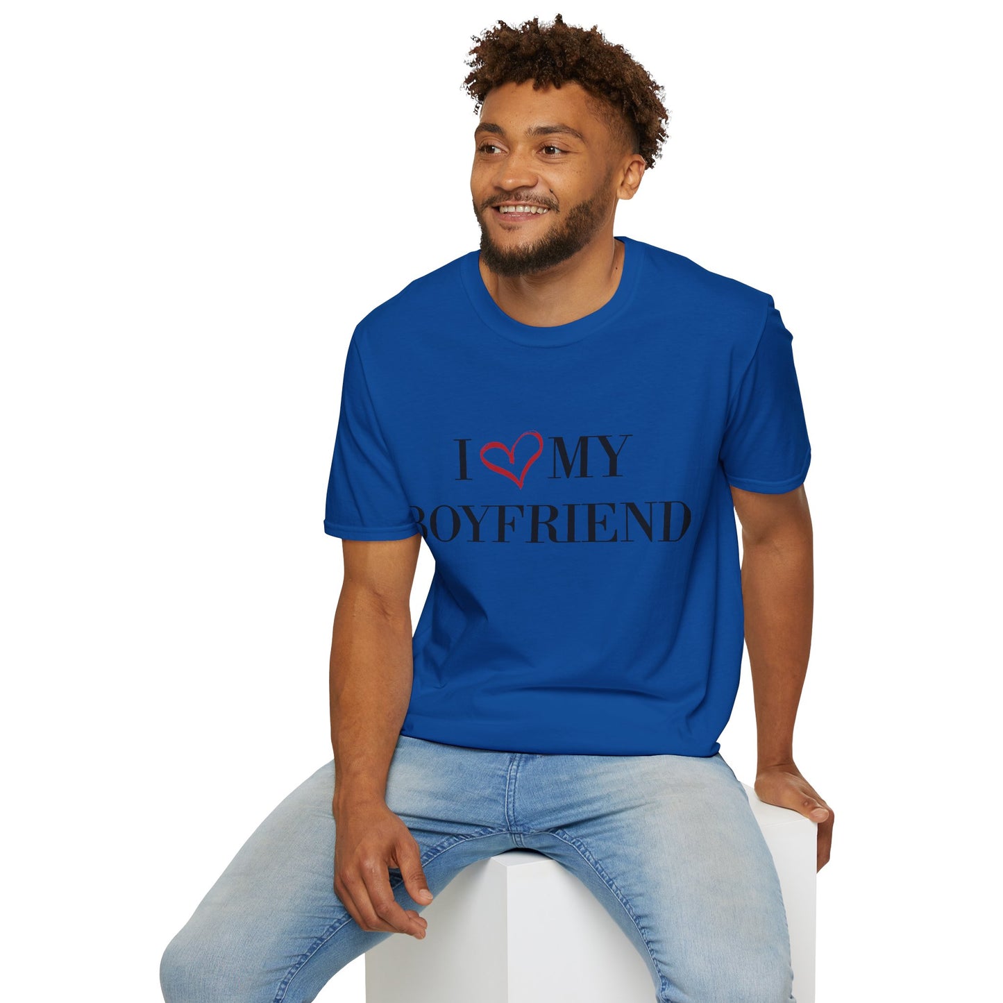 'I love my boyfriend' Softstyle T-Shirt