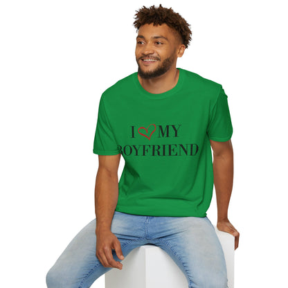 'I love my boyfriend' Softstyle T-Shirt