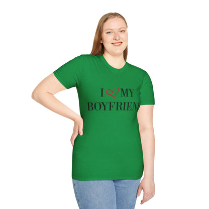 'I love my boyfriend' Softstyle T-Shirt