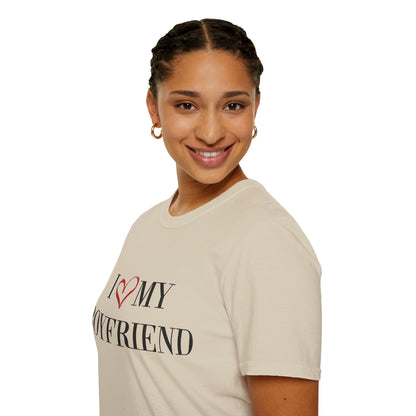 'I love my boyfriend' Softstyle T-Shirt