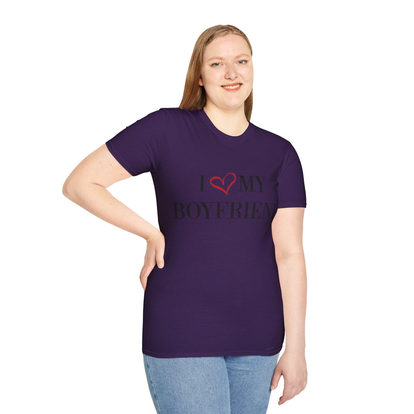'I love my boyfriend' Softstyle T-Shirt
