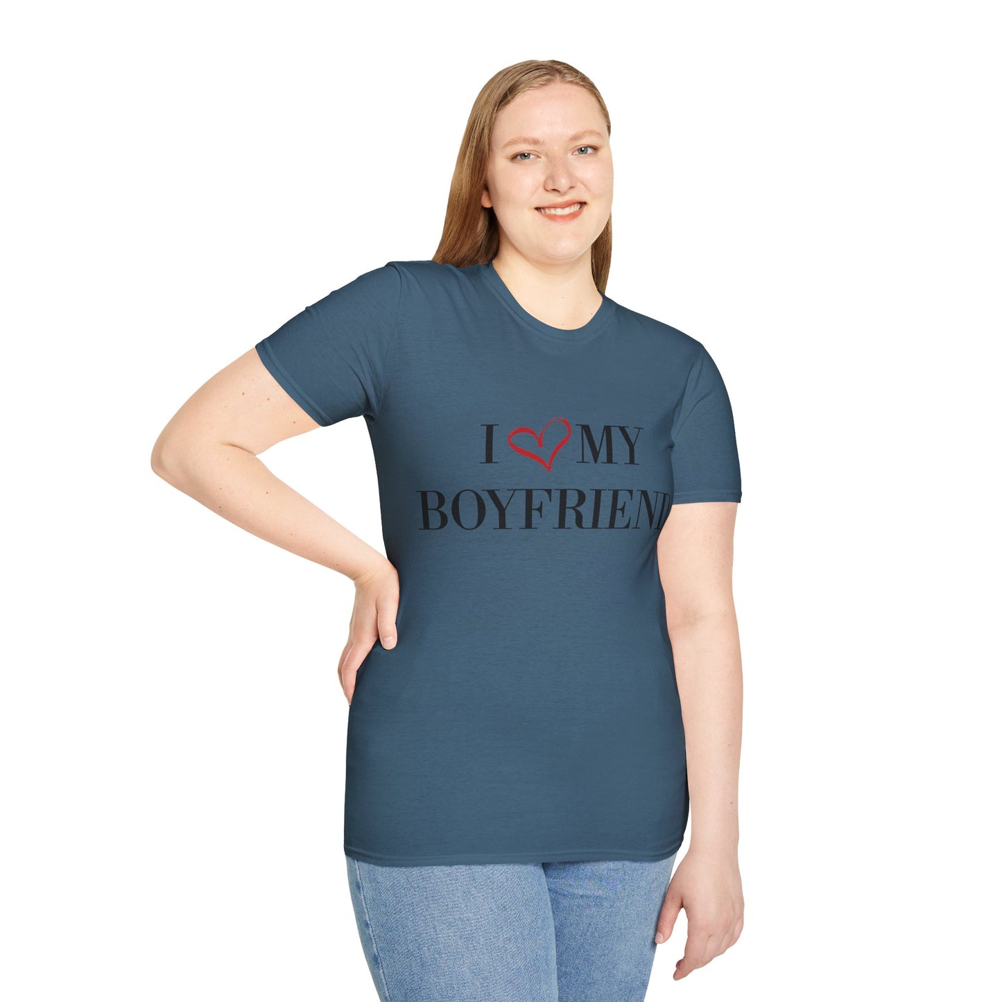 'I love my boyfriend' Softstyle T-Shirt