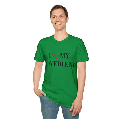 'I love my boyfriend' Softstyle T-Shirt