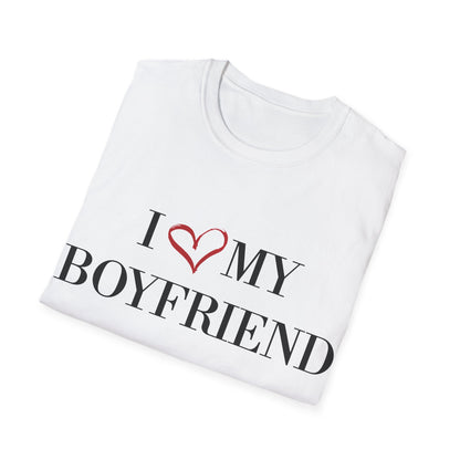'I love my boyfriend' Softstyle T-Shirt
